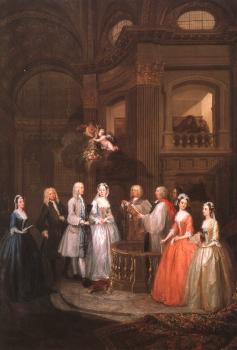 威廉 荷加斯 The Wedding of Stephen Beckingham and Mary Cox 威廉 荷加斯 The Wedding of Stephen Beckingham and Mary Cox